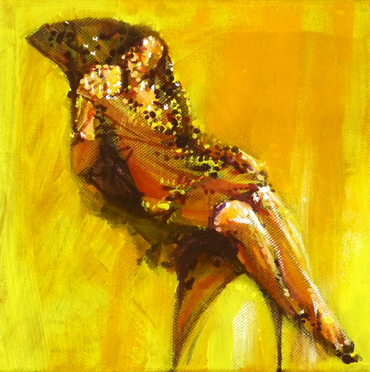 Maalaus 20x20cm KUNNAS 2012