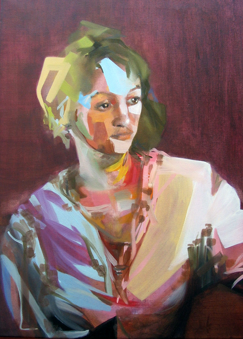 Young Woman 70x40cm 2008